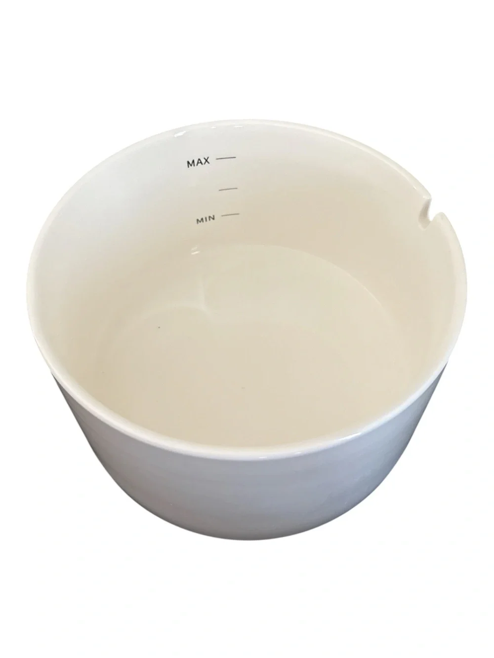 Ceramic Cat Dog Water Fountain Replacement Bowl Base White 71 oz PART ONLY